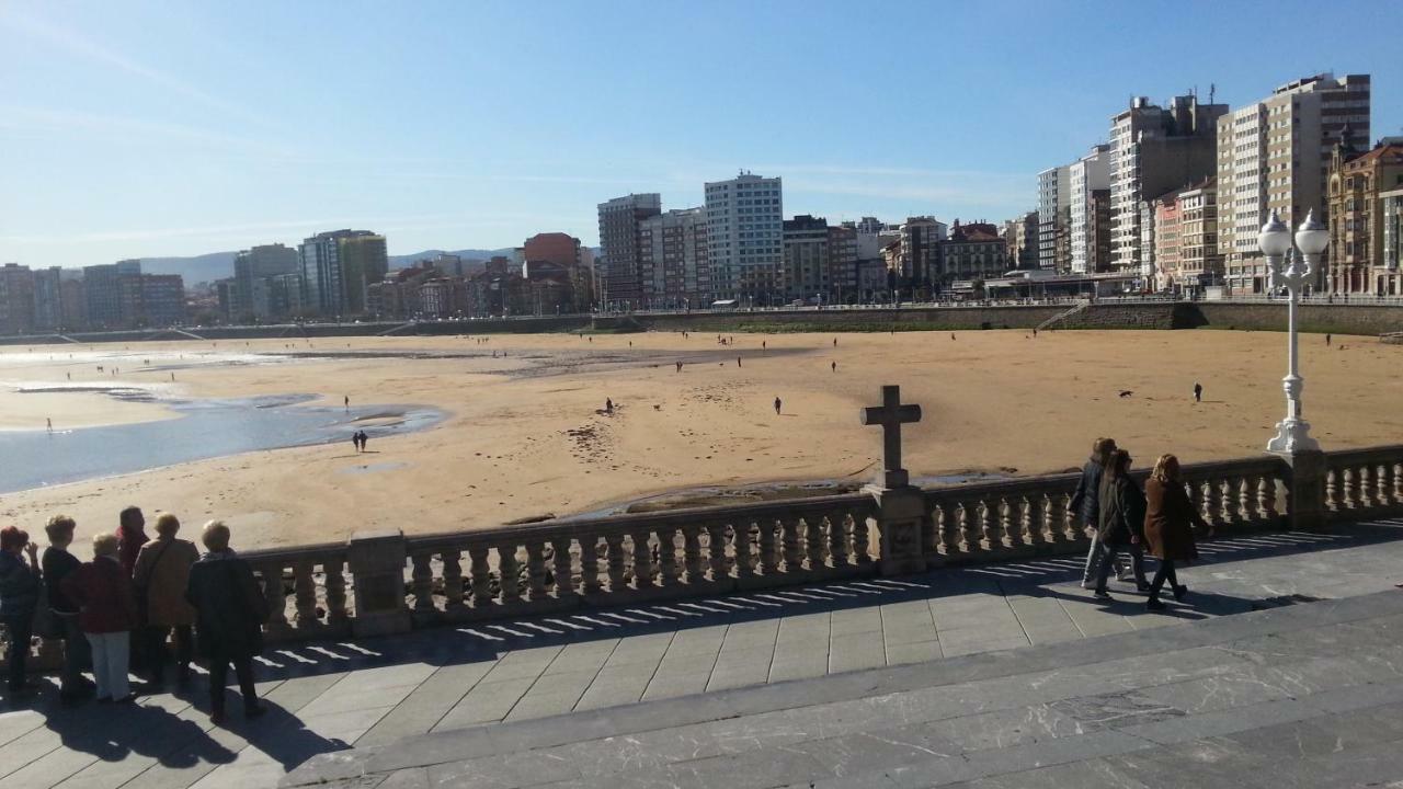 希洪La Casa De Alba公寓 外观 照片